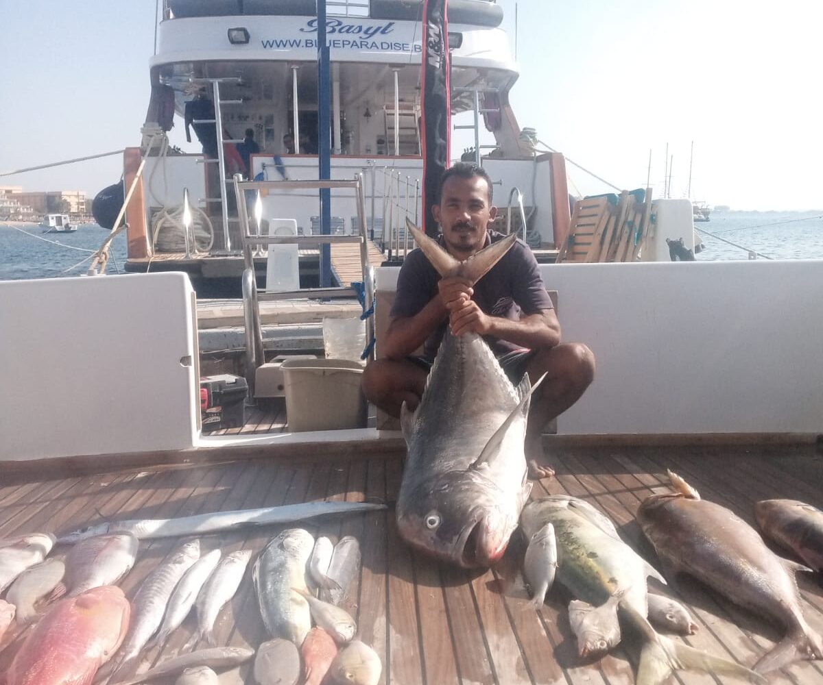 Elgouna fishing trip rent a private boat in Hurghada